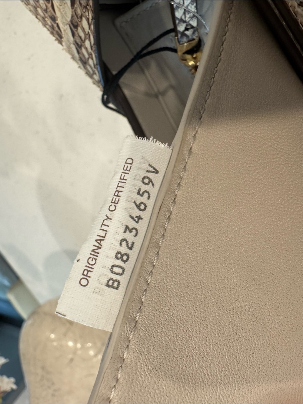 Bottega Veneta Python Marie bag - Picture 13 of 14